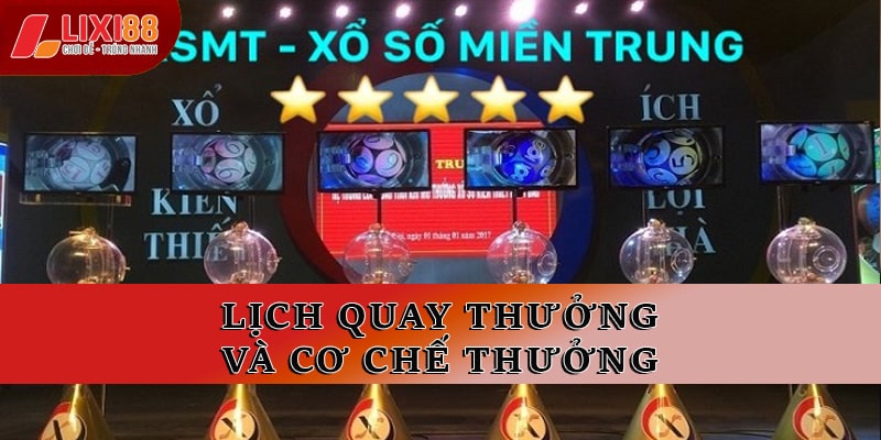 Lịch quay thưởng và cơ chế thưởng